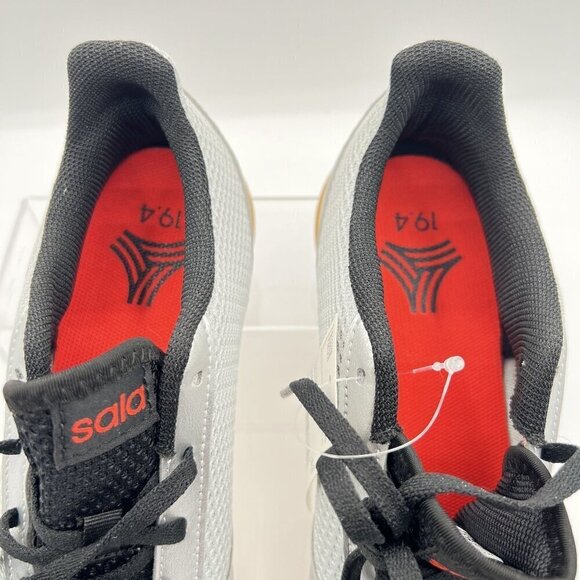 adidas Predator 19.4 Sala J Indoor Soccer Shoes men 8.5 Metallic Silver Black - Picture 8 of 16